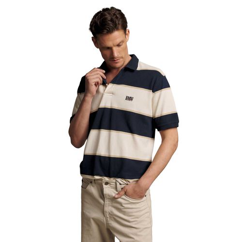 R.M. Williams Balmain Stripe Polo
